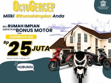 Eksklusif!!! Spesial Promo Beli Rumah di Klaten Gratiss Motor