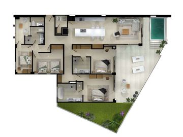 Condo en preventa en Sector 