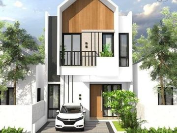 Rumah 2 Lantai Harga 1 Lantai Hanya 3 Juta All in Di Cilodong Depok
