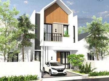 Rumah 2 Lantai Harga 1 Lantai Hanya 3 Juta All in Di Cilodong Depok