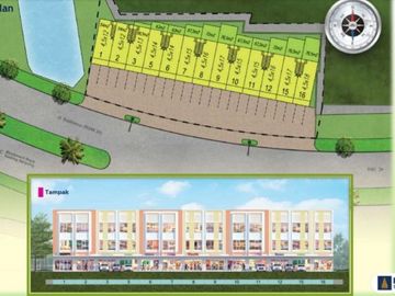 Ruko pisa grande gading serpong Ruko hadap jalan dan ramai