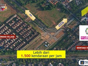 Ruko pisa grande gading serpong Ruko hadap jalan dan ramai