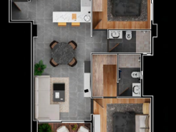Departamento en  venta - con Amenidades -Playas de Tijuana.