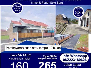 rumah solo baru tanah solo baru kavling baki rumah baki tanah baki sukoharjo
