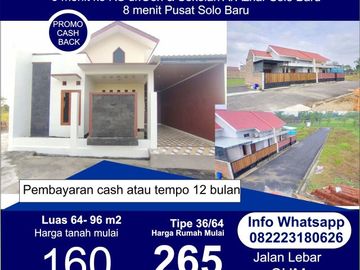 rumah solo baru tanah solo baru kavling baki rumah baki tanah baki sukoharjo
