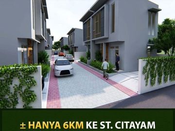 Cluster Syariah 2 lantai di Sawangan Depok