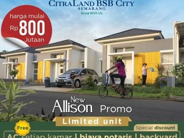 Rumah Type Alisson di Cluster Forrest Hill