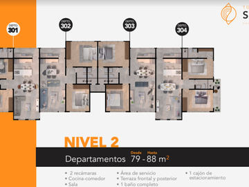 Departamento residencial de preventa en Mineral de la Reforma Hgo.