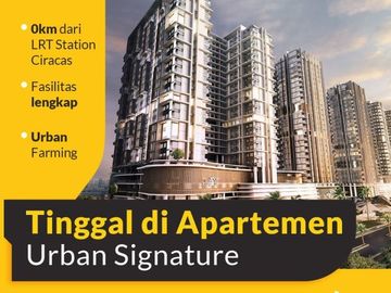 Jual Apartemen LRT City Urban Signature 2 BR Ciracas