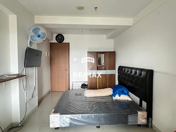 Disewakan Studio Oak Tower B - View Jalan, Lantai 20, Full Furnish,Siap Huni Tinggal Bawa Koper