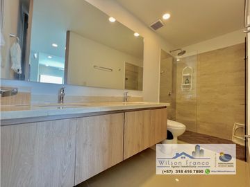 Venta Apartamento, amoblado, Castillogrande, vista al mar, Cartagena