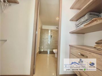 Venta Apartamento, amoblado, Castillogrande, vista al mar, Cartagena