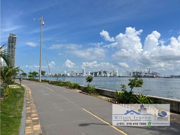 Venta Apartamento, amoblado, Castillogrande, vista al mar, Cartagena