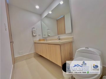 Venta Apartamento, amoblado, Castillogrande, vista al mar, Cartagena