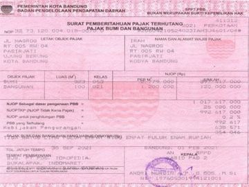 TANAH &* BANGUNAN DI JUAL MURAH DI JALAN NAGROG UJUNGBERUNG COCOK DI BIKIN USAHA