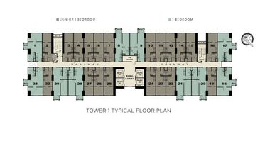 1BR Condo with Balcony