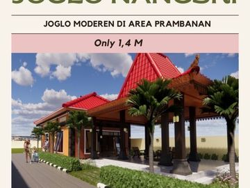 JOGLO MURAH LOKASI STRATEGIS DI UTARA CANDI PRAMBANAN VIEW MERAPI