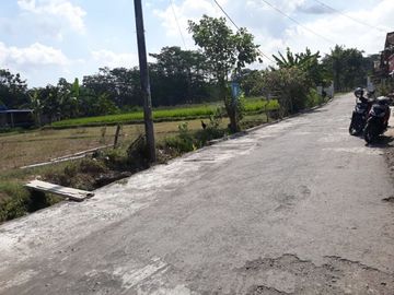 Tanah Yogyakarta Luasan 160 m2 Bisa KPT 3 menit ke LPMP Kalasan