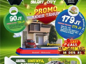 Kejutan akhir tahun Rumah cluster minimalis cantik kalanganyar MURAH