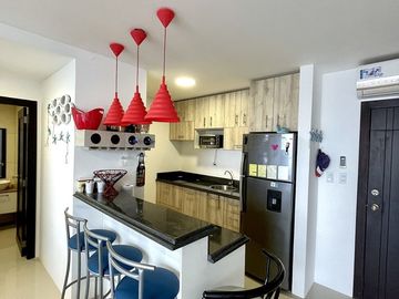 Punta Centinela, departamento de 2 dormitorios con vista al mar.