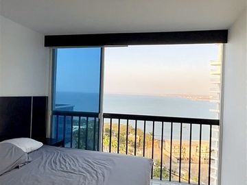 Punta Centinela, departamento de 2 dormitorios con vista al mar.