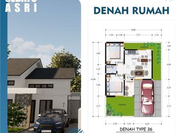 RUMAH BARU MURAH DI SEDAYU DEKAT JALAN NASIONAL
