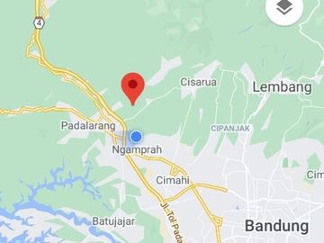 152 Tumbak Tanah Kebun Pinggir Jalan, Strategis Komersil, Ngamprah, Bandung Barat