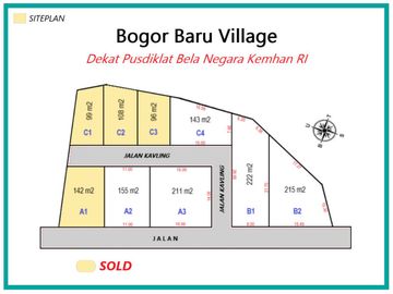 Tanah Murah Siap AJB Dekat Pusdiklat Bela Negara Rumpin