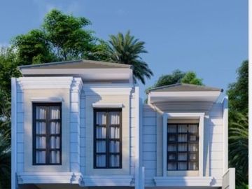Rumah 2 lantai siap bangun non komplek di kahfi 1 jagakarsa