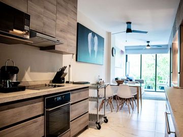 Penthouse con rooftop privado, amueblado, en venta Tangolunda, Huatulco
