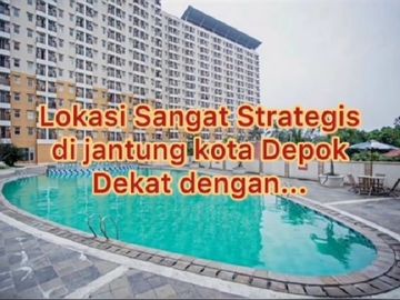 Apartemen murah full furnish di margonda depok 250 juta