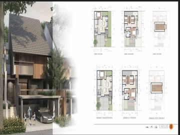 Rumah idaman promo besar dan strategis Caelus greenwich BSD