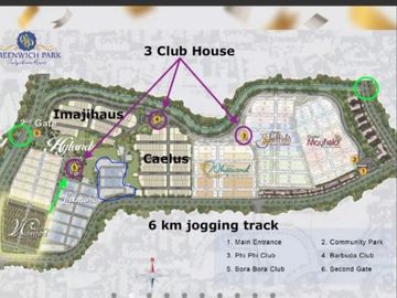 Rumah idaman promo besar dan strategis Caelus greenwich BSD