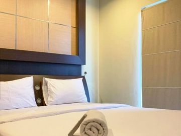JUAL Apartemen Cosmo Mansion 1BR furnish smart sistem tinggal huni lantai 28