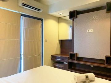 JUAL Apartemen Cosmo Mansion 1BR furnish smart sistem tinggal huni lantai 28