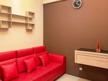 JUAL Apartemen Cosmo Mansion 1BR furnish smart sistem tinggal huni lantai 28