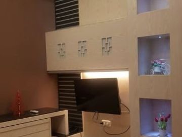 JUAL Apartemen Cosmo Mansion 1BR furnish smart sistem tinggal huni lantai 28