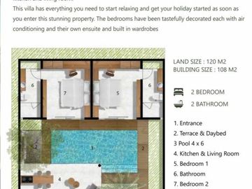 VILLA EXCLUSIVE DIJUAL DI CANGGU DEKAT PANTAI BATU BOLONG