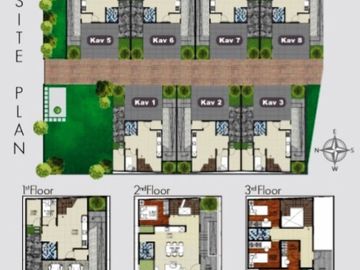 Rumah dijual 3 Lantai di Jagakarsa Jakarta Selatan
