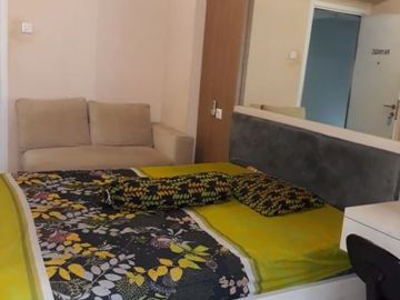 Ready studio green pramuka city full furnish dan wifi ready