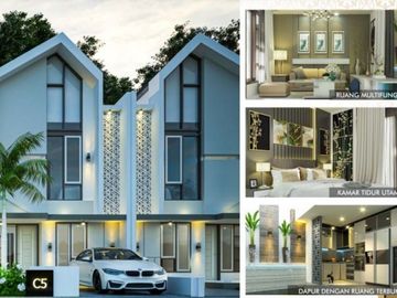 RUMAH KONSEP VILLA 2 LANTAI DI KOTA MALANG