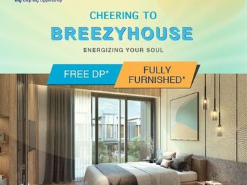Beli rumah tanpa dp Myza breezyhouse BSD full furnish type 7