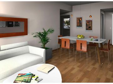 Depto 2 AMB C/ balcon en pozo- Parque Chacabuco