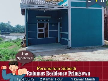 rumah subsidi di Pringsewu, bangunannya bagus deket pasar