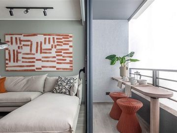 Departamento en venta de 2 dorm. en Santiago