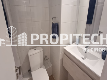 Depto Nuevo, 2Hab+2Bañ, 60M2, Mtro Sta Isabel.