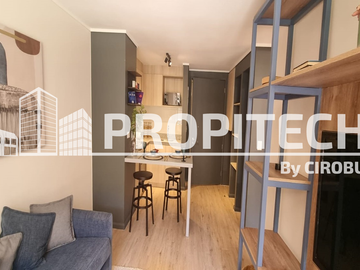 Depto Nuevo, 2Hab+2Bañ, 60M2, Mtro Sta Isabel.