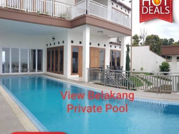 JUAL RUMAH VILLA + KOLAM RENANG PRIBADI DI PAKUHAJI BANDUNG
