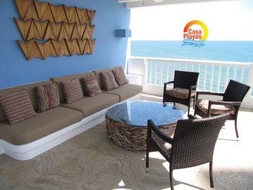 Departamento de Lujo Frente Al Mar de Venta en Playas, Ocean Club 286 m.