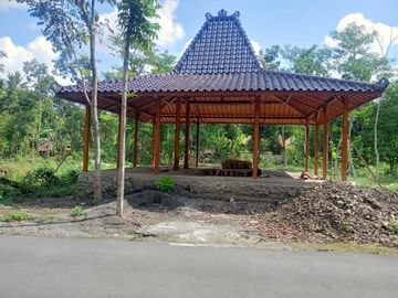 Rumah dekat Wisata Internasional Candi Prambanan Hunian Model Joglo Siap Bangun dekat JL Aspal